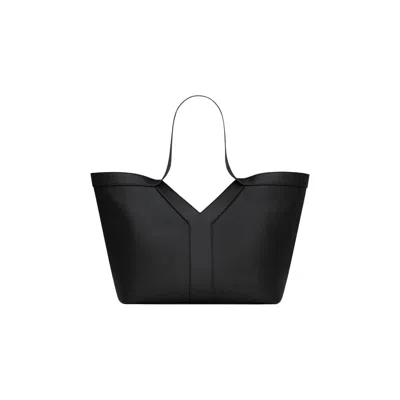 Pre-owned Saint Laurent Y Tote Bag 'nero' | Black | Women's Size Onesize