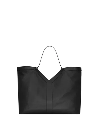 Saint Laurent `y` Tote In Black