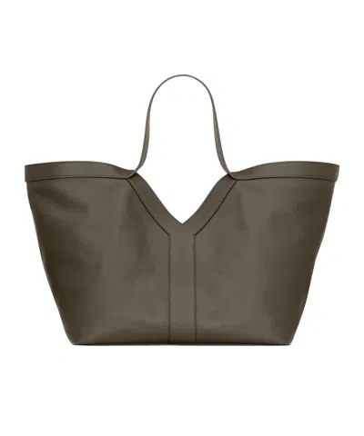 Saint Laurent Y Tote In Leather