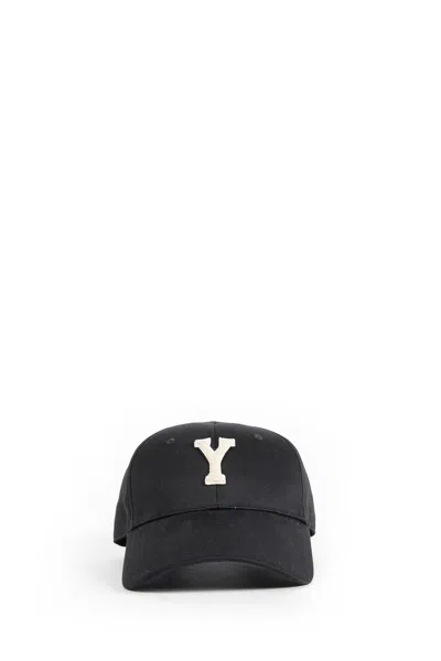 Saint Laurent Y Varsity Baseball Cap In Black