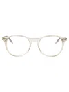 Saint Laurent Yellow-yellow-transparent Recycled Acetate Glasses
