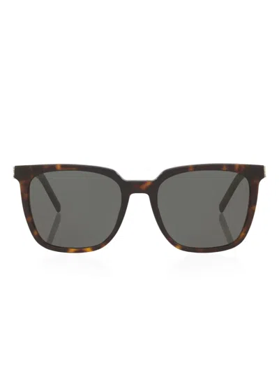 SAINT LAURENT SQUARE-FRAME SUNGLASSES