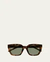 Saint Laurent Ysl Acetate Cat-eye Sunglasses In Havana