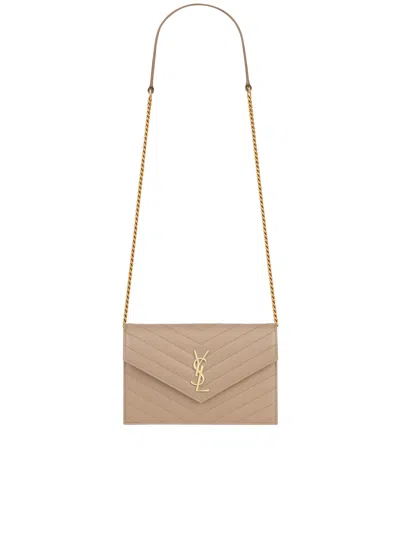 Saint Laurent Ysl Bag In Brown