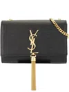 Saint Laurent Medium Kate Leather Shoulder Bag