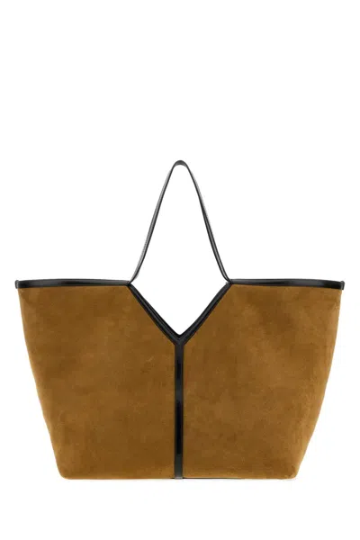 Saint Laurent Ysl Bo Y Tote Thin In Brown