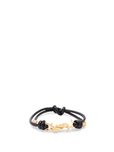Saint Laurent `ysl` Bracelet In Black