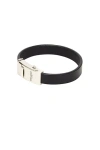 Saint Laurent Ysl Bracelet In Black