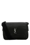 Saint Laurent Borsa A Tracolla Messenger Piccola In Pelle Nera Uomo