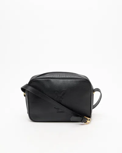 Saint Laurent Ysl Camera Bag In Black