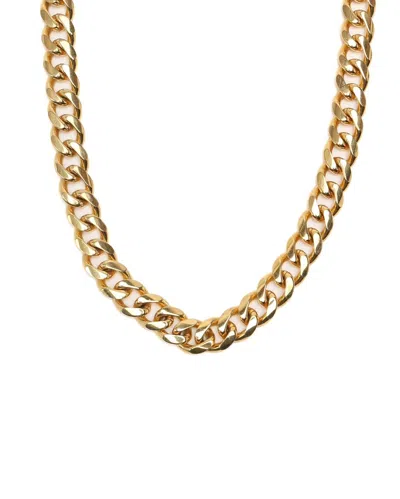 Pre-owned Saint Laurent Ysl Chain Necklace In Gold
