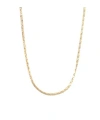 Saint Laurent Ysl Court Chain Necklace In Gold