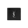 Saint Laurent Ysl Credit Card Holder Men In Black