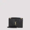 Saint Laurent Ysl Envel Bag In Black
