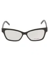 Saint Laurent Eyewear Optical In Black/transparent