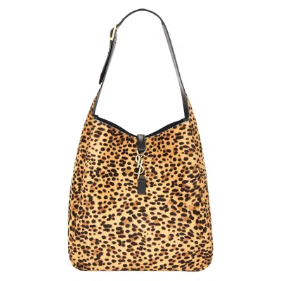 Pre-owned Saint Laurent Ysl Le 5 A 7 'spotted/choco/nero' | Brown | Women's Size Onesize