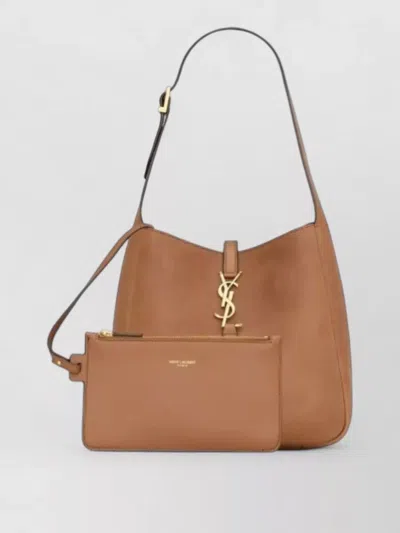 Saint Laurent Ysl Le 5a7 Tote Bag Saddle
