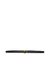 Saint Laurent Ysl Leather Belt
