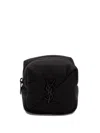 Saint Laurent `ysl Mcube` Pouch In Black  