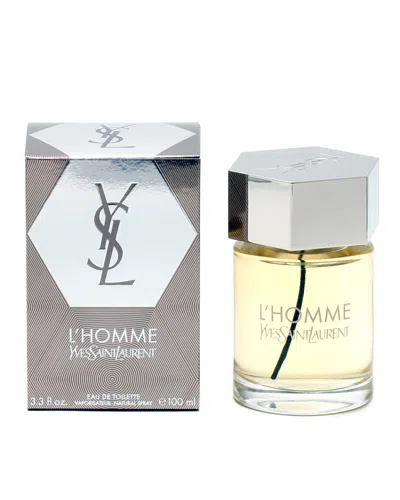 Saint Laurent Ysl Men's 3.3oz L'homme Eau De Toilette Spray In Nocolor