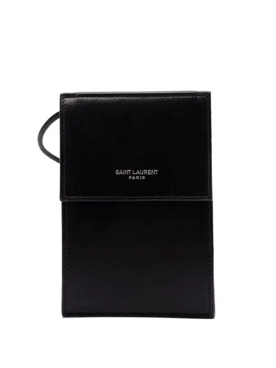 Saint Laurent `ysl` Mini Bag In Black  