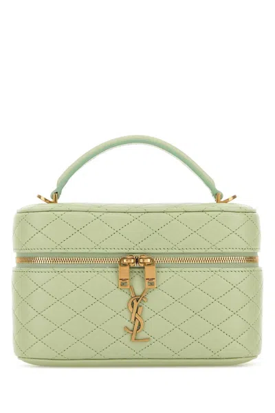 Saint Laurent Ysl Mini Bag Gaby In Green