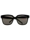 Saint Laurent Sunglasses Rectangular Frame Dark Lenses In Neutral