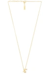 Saint Laurent Ysl Necklace In Gold