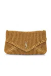 Saint Laurent Ysl Pouch In Light Brownie