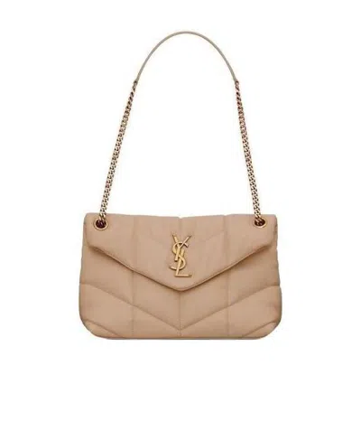 SAINT LAURENT SAINT LAURENT PUFFER SMALL SHOULDER BAG