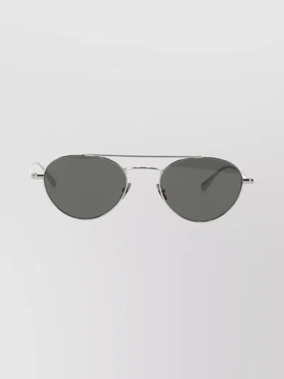 Saint Laurent Ysl Sl 97 Sng Metal Frame Sunglasses In Gray