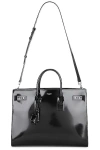 Saint Laurent Ysl Slim Bag In Nero