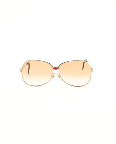 Saint Laurent Ysl Sunglasses In Gold