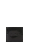 Saint Laurent Ysl Wallet In Nero