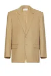 Saint Laurent Yves Blazer In Gingembre