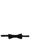 Saint Laurent Yves Bow Tie In Black
