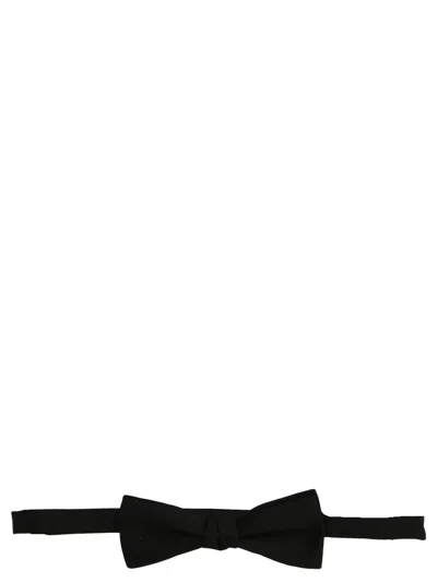 Saint Laurent 'yves' Bow Tie In Black