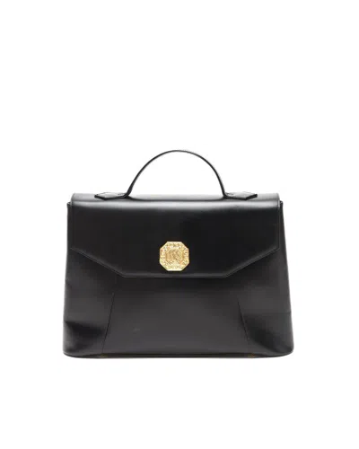 Saint Laurent Yves Business Bag In Black