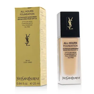 Saint Laurent Yves , All Hours, Flawless Matte, Liquid Foundation, Br 40, Cool Sand, Spf 20, 25 ml Gw In White