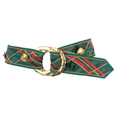 Pre-owned Saint Laurent Yves  Belt By Yves  Circa 1990 In Black