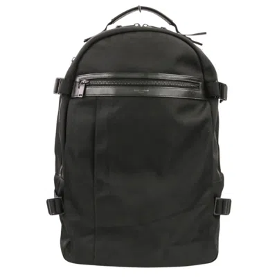 Pre-owned Saint Laurent Yves  Black Backpack ()