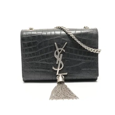Pre-owned Saint Laurent Yves  Black Shoulder Bag ()