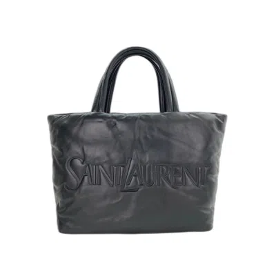 Pre-owned Saint Laurent Yves  Black Tote Bag ()