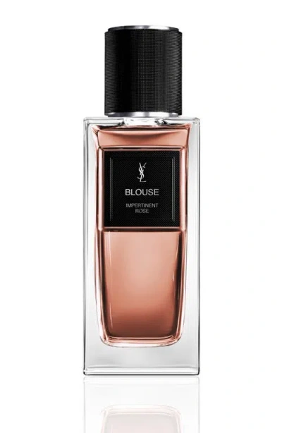 Saint Laurent Yves  Blouse In Transparent