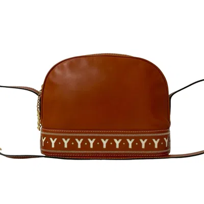 Pre-owned Saint Laurent Yves  Brown Leather Shoulder Bag ()