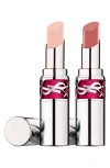 Saint Laurent Yves  Candy Glaze Lip Gloss Stick Duo $84 Value