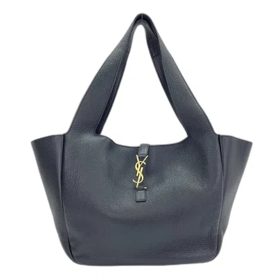 Pre-owned Saint Laurent Yves  Cassandre Black Tote Bag ()