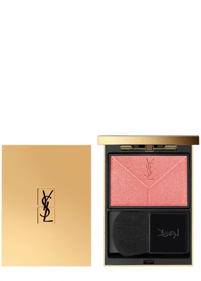 Saint Laurent Yves  Couture Blush In White