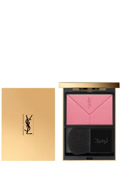 Saint Laurent Yves  Couture Blush In White