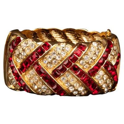 Pre-owned Saint Laurent Yves  Cuff Bracelet By Yves  Circa 1985 In Multi